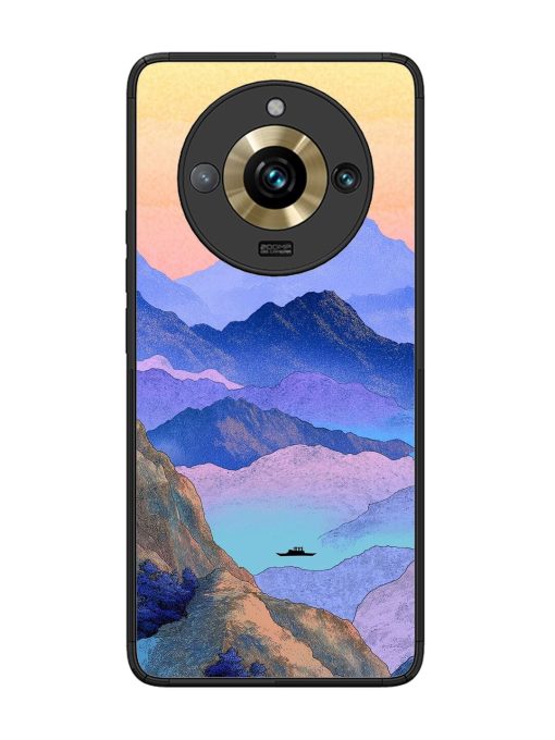 Mountain Mist Glossy Soft Edge Case for Realme 11 Pro Plus (5G) Chachhi