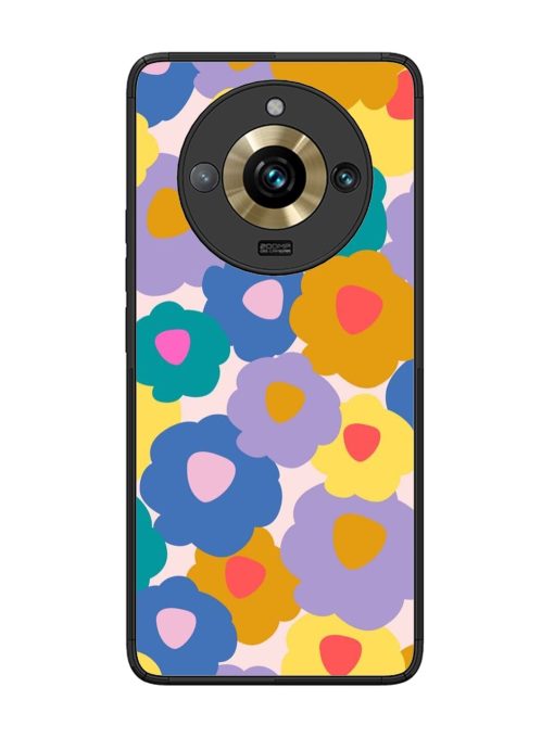 Flower Power Glossy Soft Edge Case for Realme 11 Pro Plus (5G) Chachhi