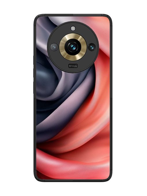 Swirling Silk Glossy Soft Edge Case for Realme 11 Pro Plus (5G) Chachhi