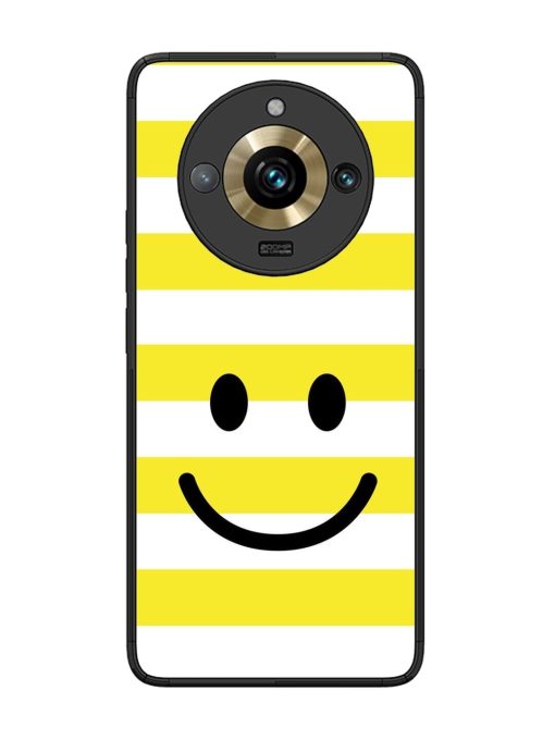 Smiling Stripes Glossy Soft Edge Case for Realme 11 Pro Plus (5G) Chachhi