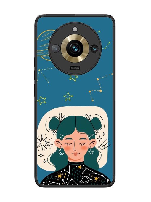 Cosmic Daydreamer Glossy Soft Edge Case for Realme 11 Pro Plus (5G) Chachhi