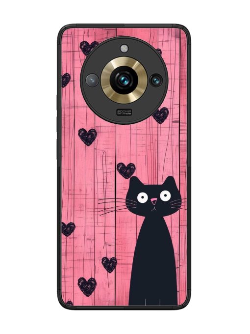 Feline Valentine'S Day Glossy Soft Edge Case for Realme 11 Pro Plus (5G) Chachhi