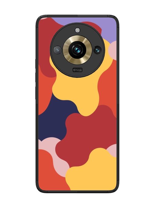 Gooey Color Chaos Glossy Soft Edge Case for Realme 11 Pro Plus (5G) Chachhi