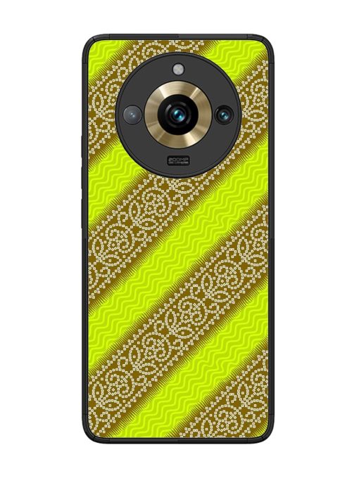 Golden Bandana Bliss Glossy Soft Edge Case for Realme 11 Pro Plus (5G)