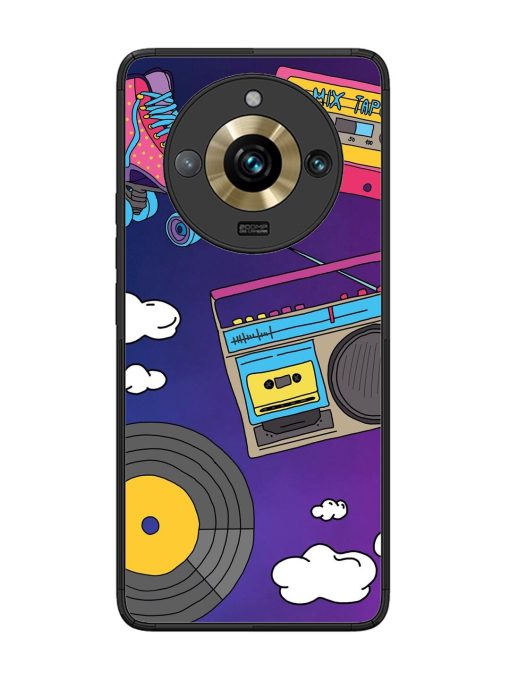 Retro Vibes Glossy Soft Edge Case for Realme 11 Pro Plus (5G) Chachhi