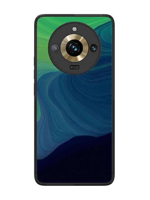 Oceanic Dreams Glossy Soft Edge Case for Realme 11 Pro Plus (5G) Chachhi