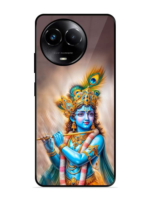 Divine Krishna Glossy Soft Edge Case for Realme 11X (5G) Chachhi