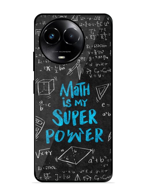 Math Magic Glossy Soft Edge Case for Realme 11X (5G)