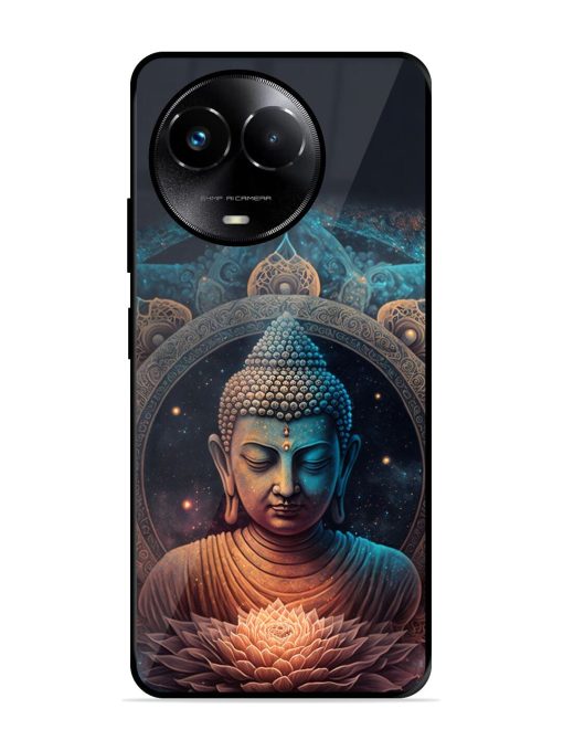 The Buddha Art Glossy Soft Edge Case for Realme 11X (5G) Chachhi