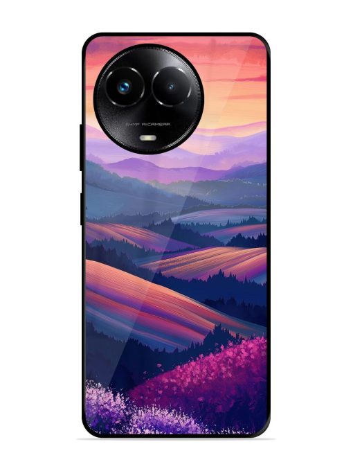 Twilight'S Embrace Glossy Soft Edge Case for Realme 11X (5G) Chachhi