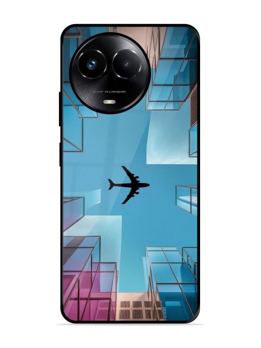 Urban Flightpath Glossy Soft Edge Case for Realme 11X (5G) Chachhi