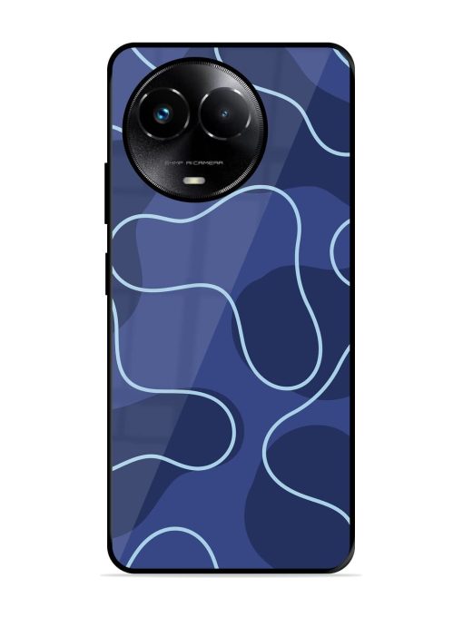 Midnight Maze Glossy Soft Edge Case for Realme 11X (5G) Chachhi