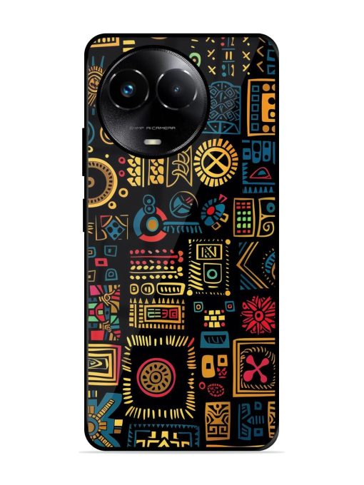 Tribal Tapestry Glossy Soft Edge Case for Realme 11X (5G)