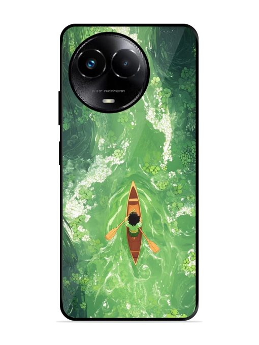 Solitude On The River Glossy Soft Edge Case for Realme 11X (5G) Chachhi