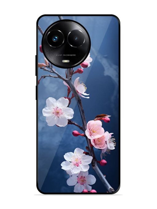 Delicate Blossoms Glossy Soft Edge Case for Realme 11X (5G) Chachhi