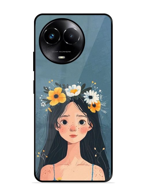 Gurl Art Glossy Soft Edge Case for Realme 11X (5G) Chachhi