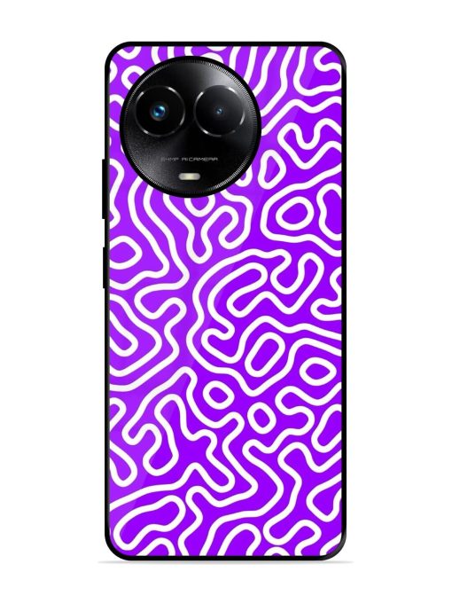 Wavy Wonder Glossy Soft Edge Case for Realme 11X (5G)