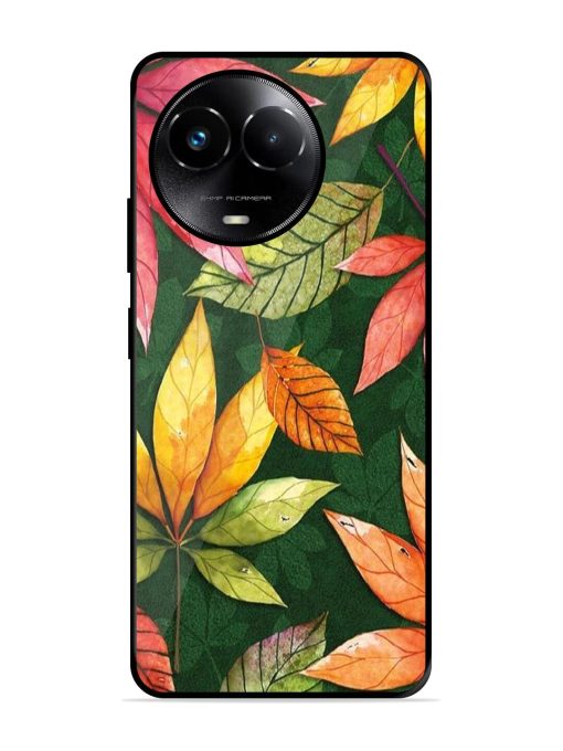 Autumn'S Embrace Glossy Soft Edge Case for Realme 11X (5G) Chachhi