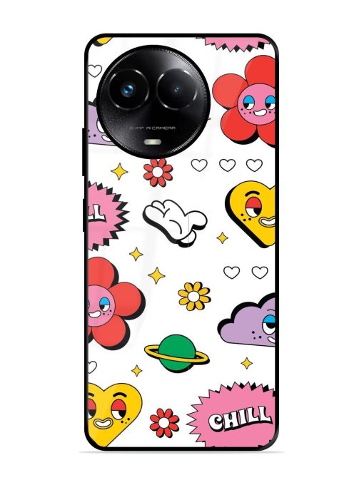 Whimsical Wonderland Glossy Soft Edge Case for Realme 11X (5G) Chachhi