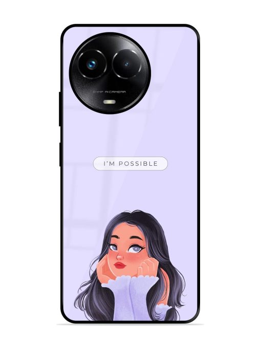 Im Possible Glossy Soft Edge Case for Realme 11X (5G) Chachhi