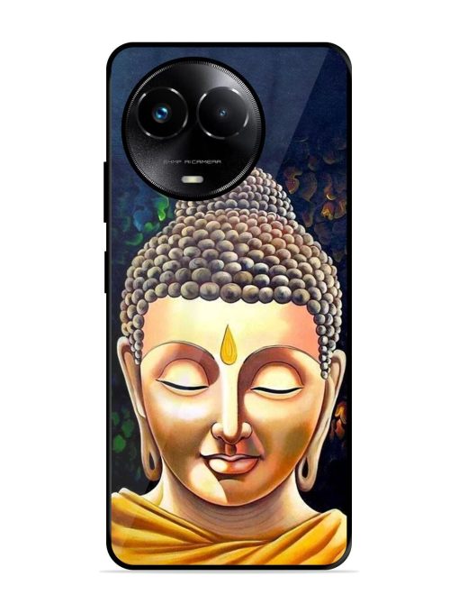 Buddha Face Glossy Soft Edge Case for Realme 11X (5G) Chachhi