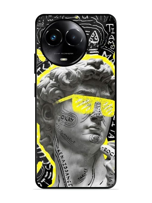 The Renaissance Rockstar Glossy Soft Edge Case for Realme 11X (5G) Chachhi