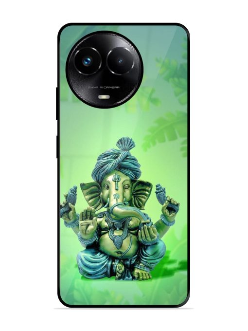 Ganesha, The Remover Of Obstacles Glossy Soft Edge Case for Realme 11X (5G) Chachhi