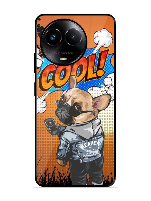 Cool Pup Glossy Soft Edge Case for Realme 11X (5G) Chachhi