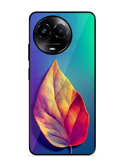 Autumn'S Embrace Glossy Soft Edge Case for Realme 11X (5G) Chachhi