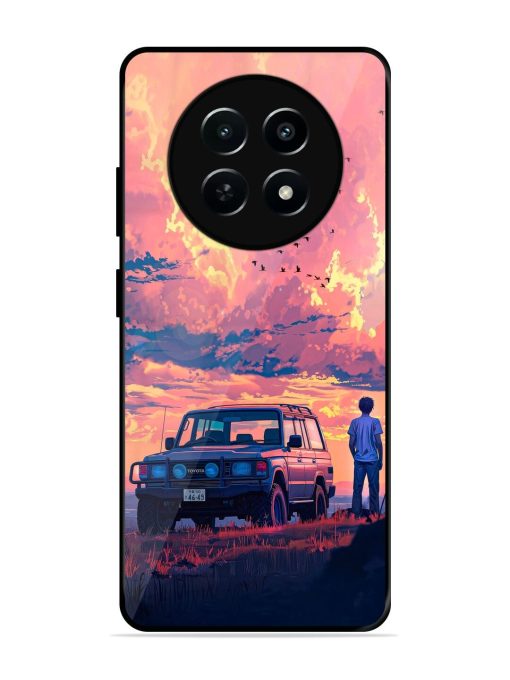 Solitude'S Horizon Glossy Soft Edge Case for Realme 12 (5G) Chachhi