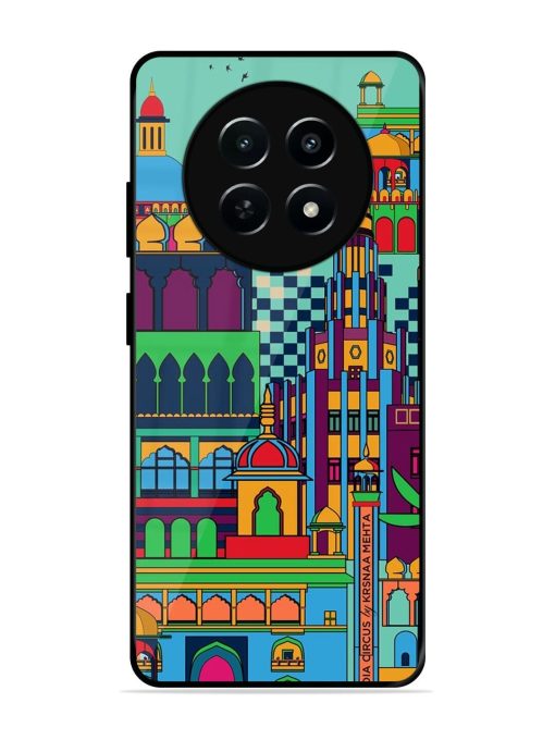 Indian Tapestry Glossy Soft Edge Case for Realme 12 (5G) Chachhi