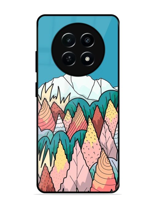 Mountain Dreamscape Glossy Soft Edge Case for Realme 12 (5G) Chachhi