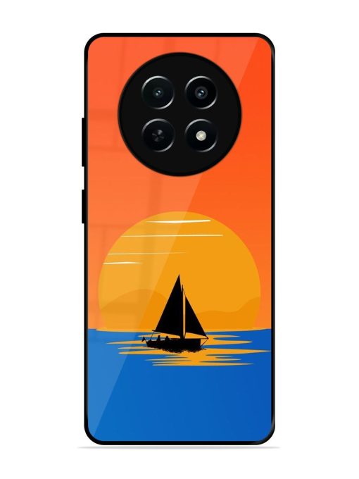 Sunset Sail Glossy Soft Edge Case for Realme 12 (5G) Chachhi