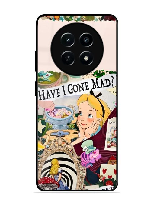 Mad Hatter'S Collage Glossy Soft Edge Case for Realme 12 (5G) Chachhi