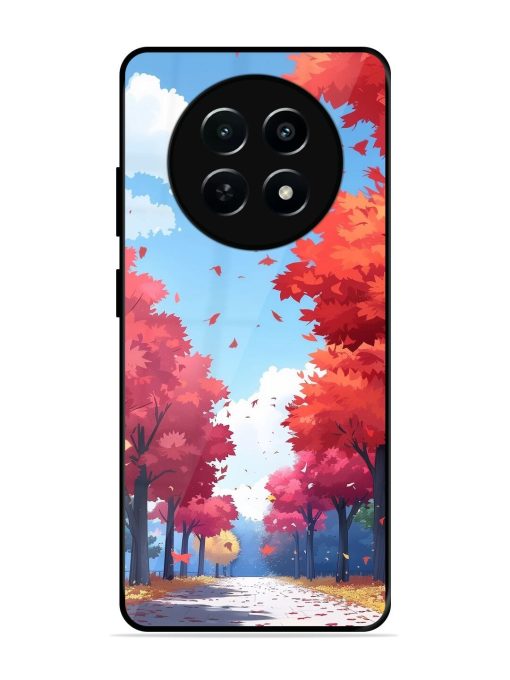 Autumn'S Embrace Glossy Soft Edge Case for Realme 12 (5G) Chachhi