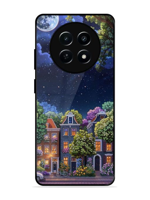 Moonlit Streets Glossy Soft Edge Case for Realme 12 (5G) Chachhi