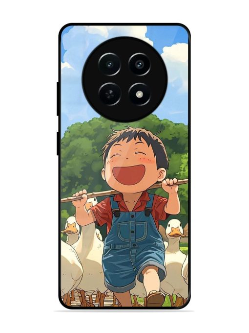 Duck Parade Glossy Soft Edge Case for Realme 12 (5G) Chachhi