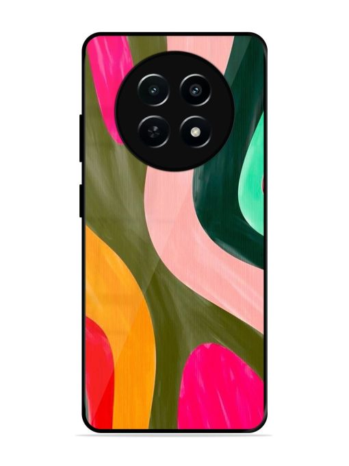 Wavy Wonder Glossy Soft Edge Case for Realme 12 (5G) Chachhi