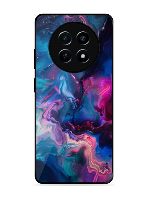 Cosmic Swirl Glossy Soft Edge Case for Realme 12 (5G) Chachhi