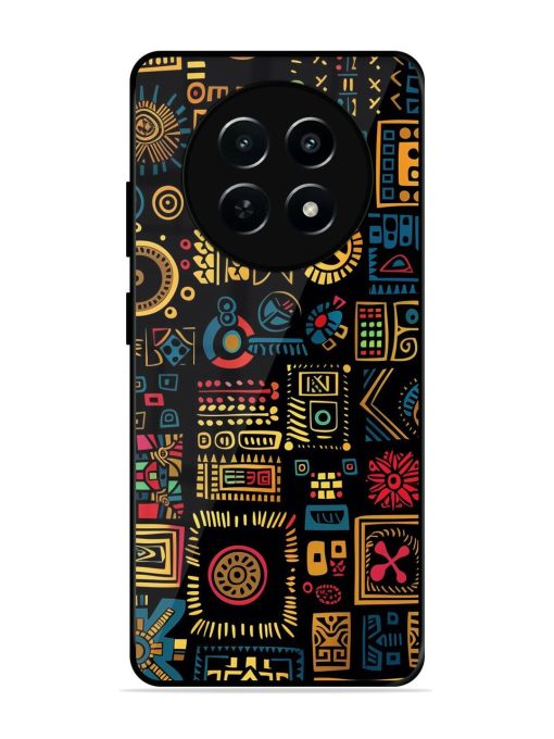 Tribal Tapestry Glossy Soft Edge Case for Realme 12 (5G) Chachhi