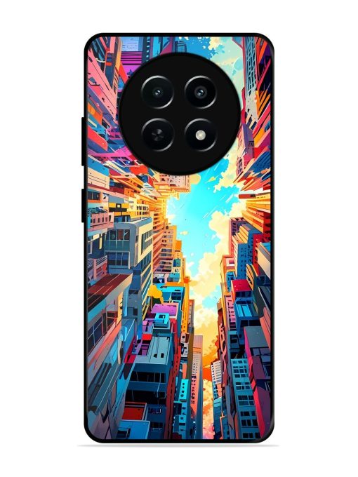 Skyward City Glossy Soft Edge Case for Realme 12 (5G) Chachhi