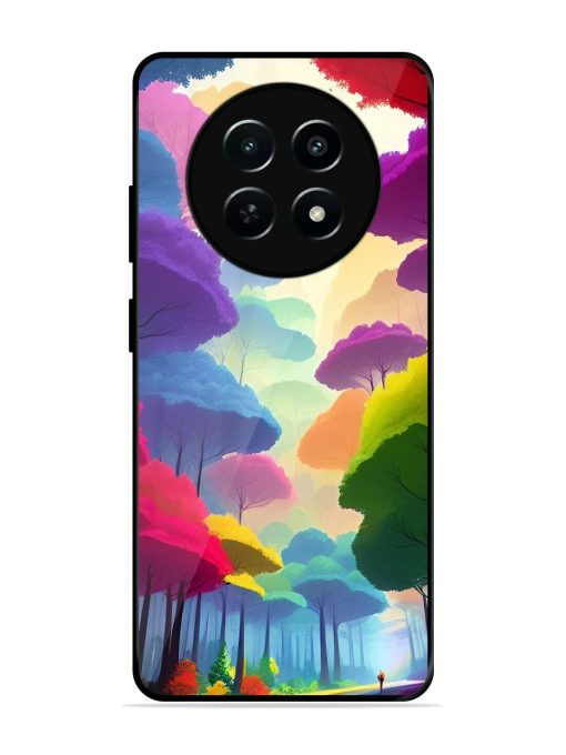 Rainbow Road Glossy Soft Edge Case for Realme 12 (5G) Chachhi