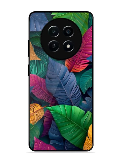 Tropical Tapestry Glossy Soft Edge Case for Realme 12 (5G) Chachhi