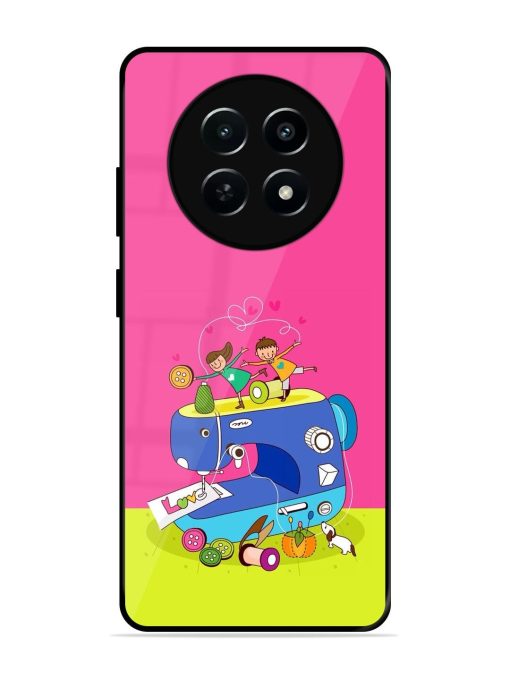 Sew Cute Glossy Soft Edge Case for Realme 12 (5G) Chachhi