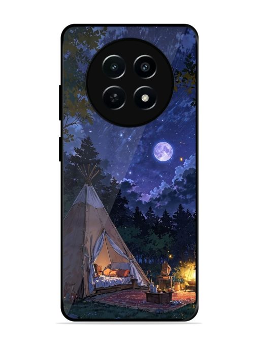 Moonlight Camping Glossy Soft Edge Case for Realme 12 (5G) Chachhi