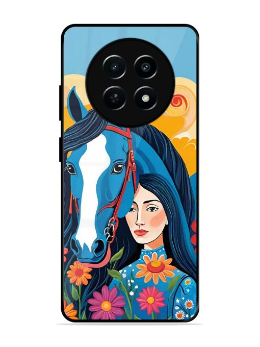 Equine Enchantment Glossy Soft Edge Case for Realme 12 (5G) Chachhi