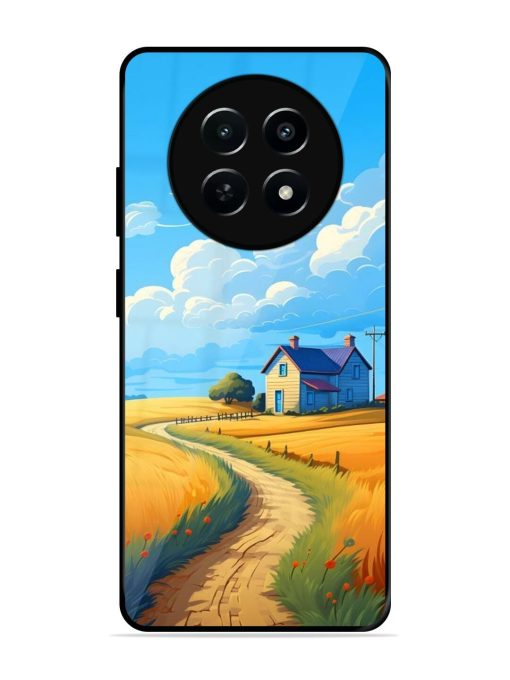 Countryside Cottage Glossy Soft Edge Case for Realme 12 (5G) Chachhi