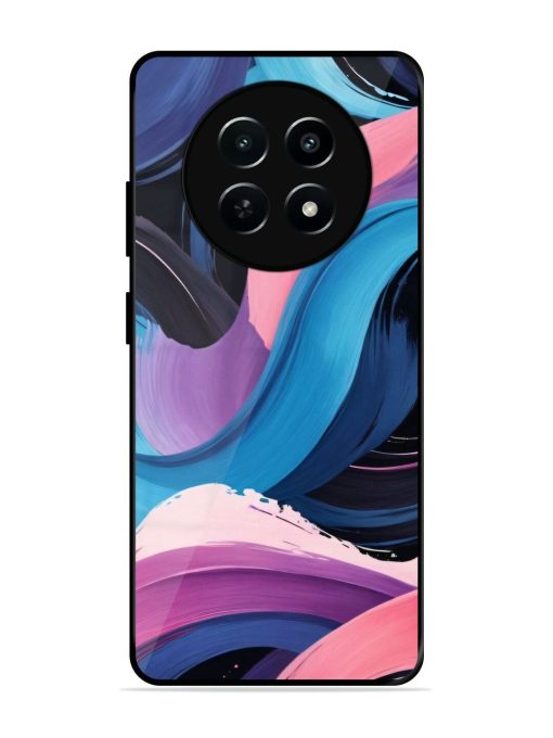 Whimsical Waves Glossy Soft Edge Case for Realme 12 (5G) Chachhi