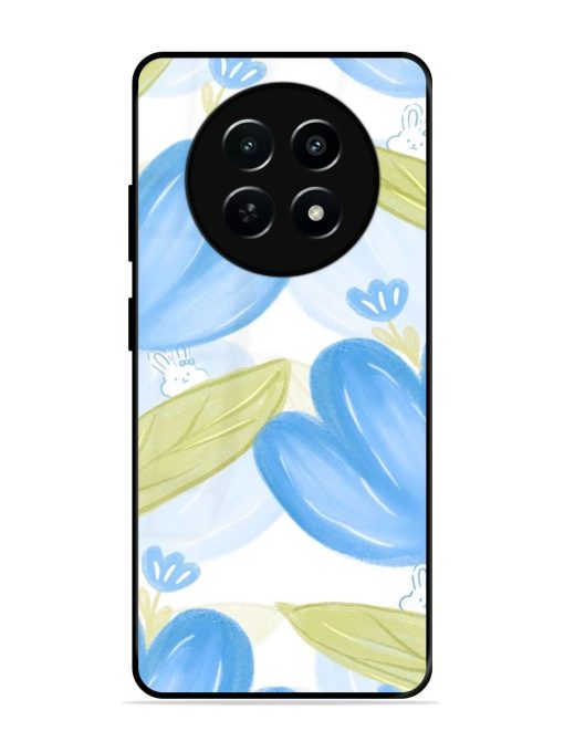 Bunny'S Blue Garden Glossy Soft Edge Case for Realme 12 (5G) Chachhi