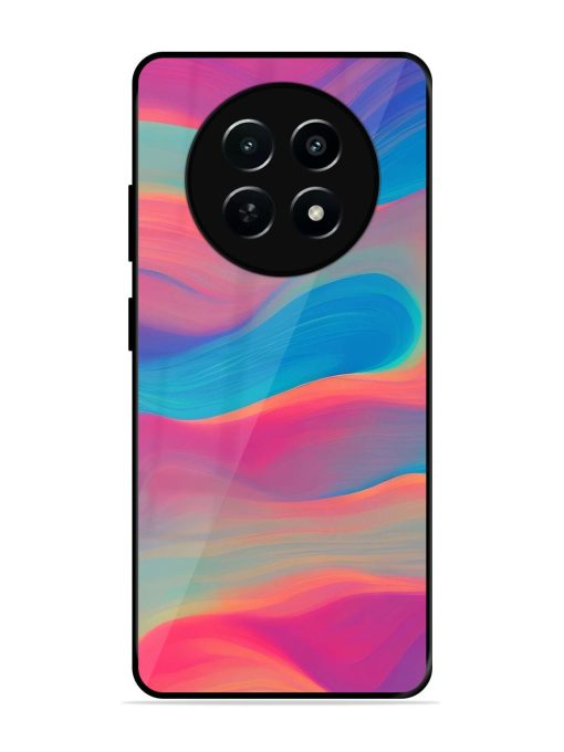 Wavy Wonder Glossy Soft Edge Case for Realme 12 (5G) Chachhi